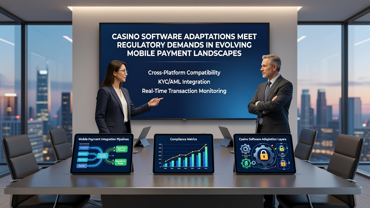 Mobile Casino-Zahlungen mit adaptierter Software und regulatorischer Überwachung
