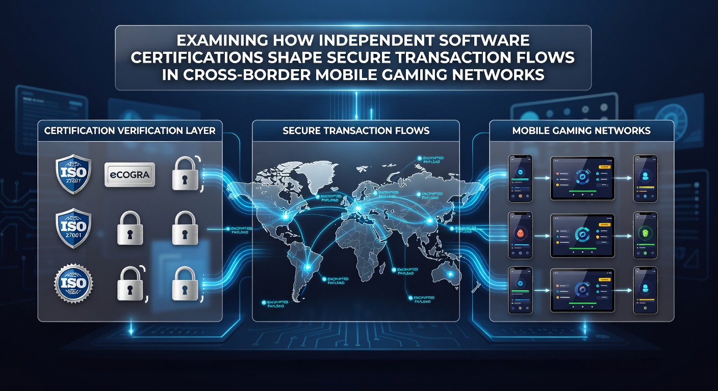 Darstellung von zertifizierten Transaktionsprotokollen in mobilen Gaming-Netzwerken mit Fokus auf grenzüberschreitende Sicherheit