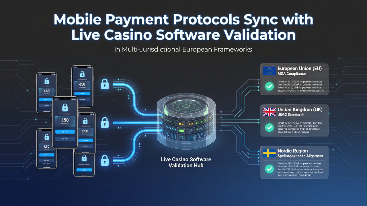 Mobile Zahlungsprotokolle synchronisieren sich mit Live-Casino-Software in europäischen Rahmenwerken