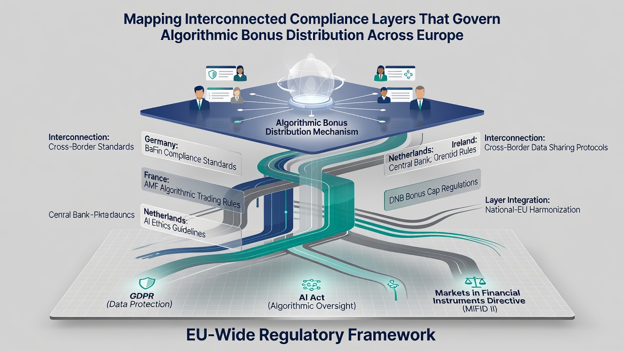 Detaillierte Darstellung von Compliance-Schichten und algorithmischen Bonusprozessen in mobilen Gaming-Netzwerken