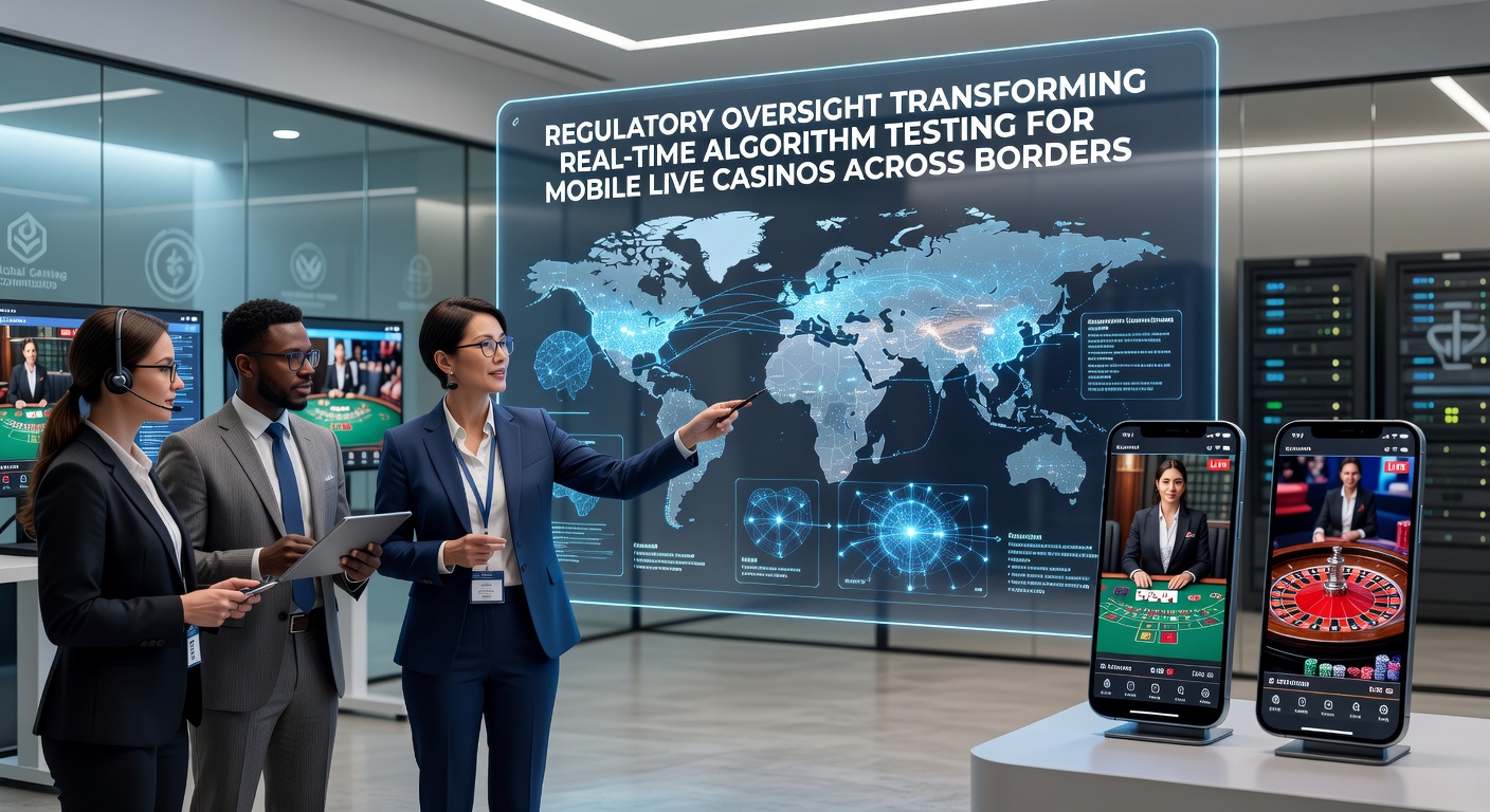 Regulatorische Aufsicht bei Echtzeit-Algorithmus-Tests für grenzüberschreitende mobile Live-Casinos
