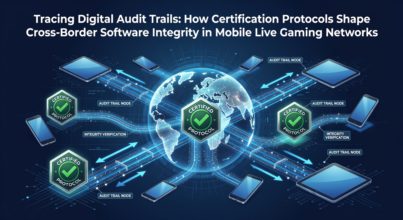 Digitale Audit-Trails in mobilen Gaming-Netzwerken mit Zertifizierungsprotokollen
